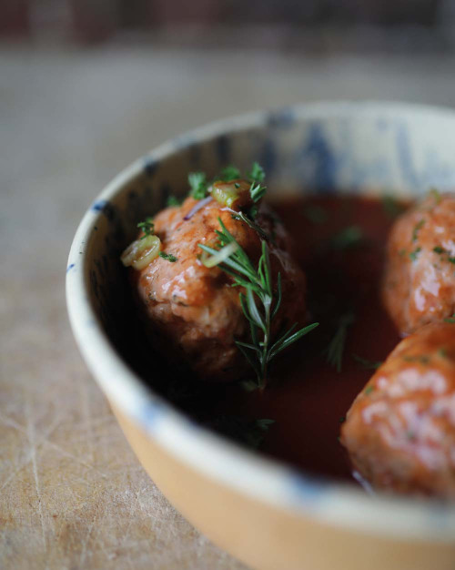 BOULETTES DE BŒUF TOMATE
